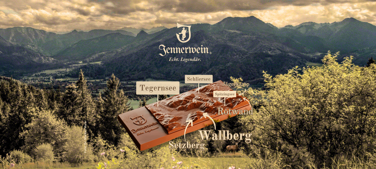 Jennerwein Schokolade; Tegernsee Schokolade; Schliersee Schokolade; Bayern Schokolade