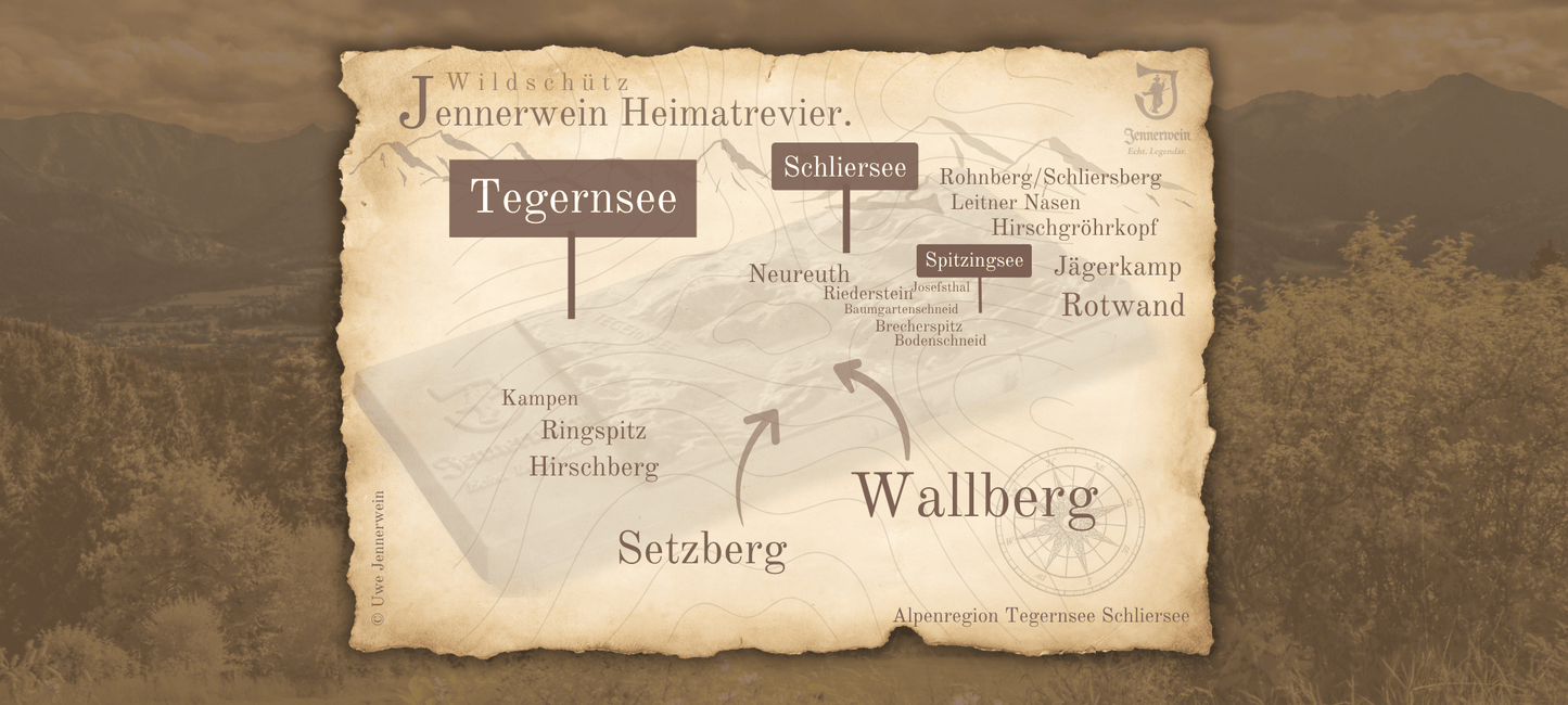 Trilogie - Edition Premium - Jennerwein Heimatrevier BergSchokoladen als Geschenkidee - Jennerwein